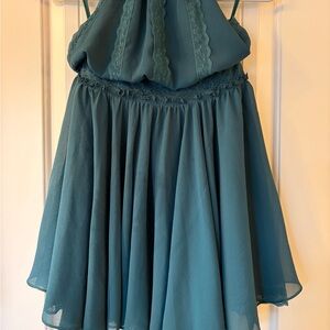 Victoria's Secret Teal Lace Dress